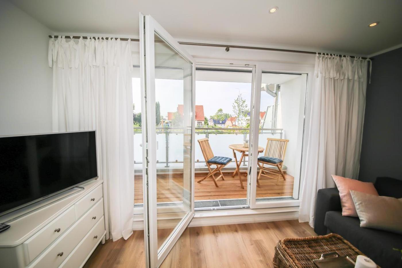 Ferienwohnung Strandvilla Augustusbad App. 08 Шарбойц Екстер'єр фото